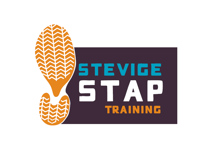 Stevige Stap logo zool wit pdf
